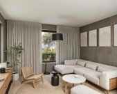 Agios Nikolaos Kreta, Agios Nikolaos: Modernes Luxus-Gartenapartment mit Panoramablick aufs Meer zu verkaufen Wohnung kaufen